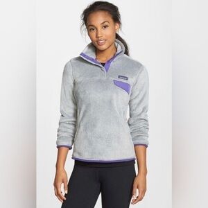 Patagonia Re-Tool Snap-T® Fleece Pullover Grey